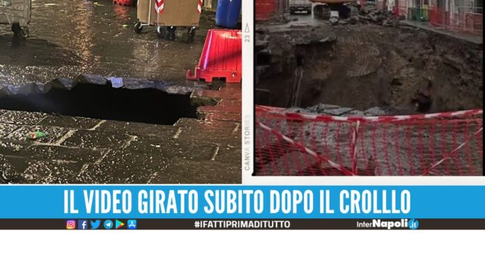 Dal buco alla voragine a Secondigliano, il racconto del residente.