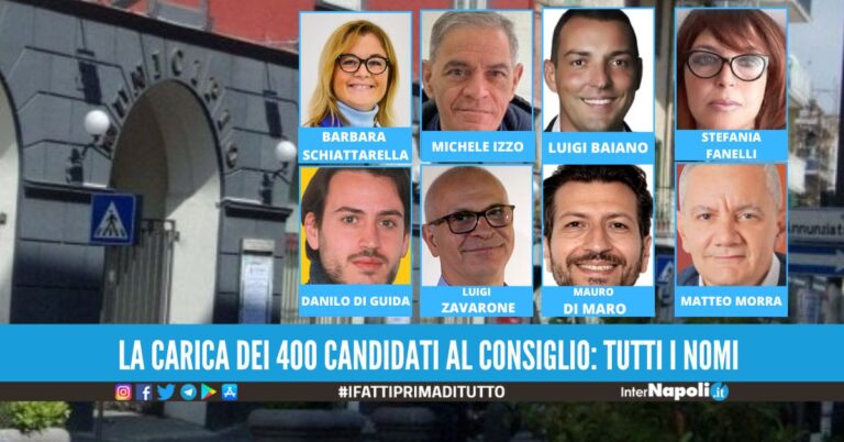 Elezioni a Marano, gli otto candidati sindaci presentano oltre 20 liste