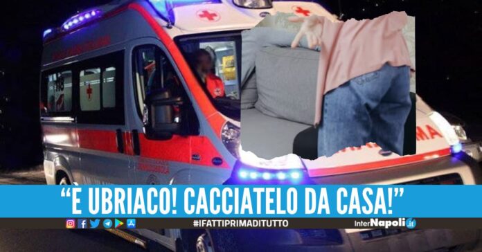 Caos a Secondigliano, chiama il 118 dopo la lite con il marito