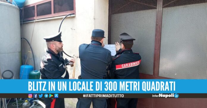 Scovata un'officina abusiva a Giugliano, denunciato il titolare