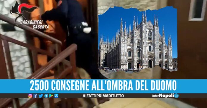 Il clan di camorra vendeva la cocaina a domicilio anche a Milano