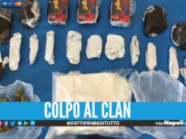 Blitz a Pianura, cocaina sequestrata nella piazza dei Carillo