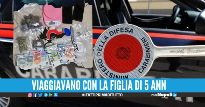 Giravano con 50 grammi di marijuana in Costiera, fidanzatini arrestati
