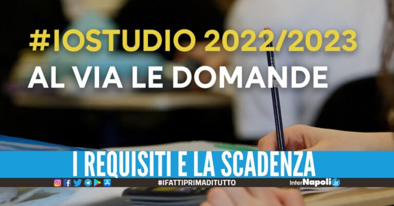 Borse di studio da 250 euro, pubblicato il nuovo bando in Campania