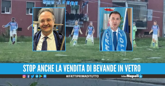 Festa Scudetto, i sindaci di Giugliano e Sant'Antimo vietano i botti