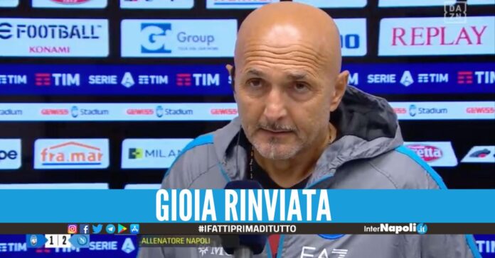 Delusione Napoli, Spalletti: 