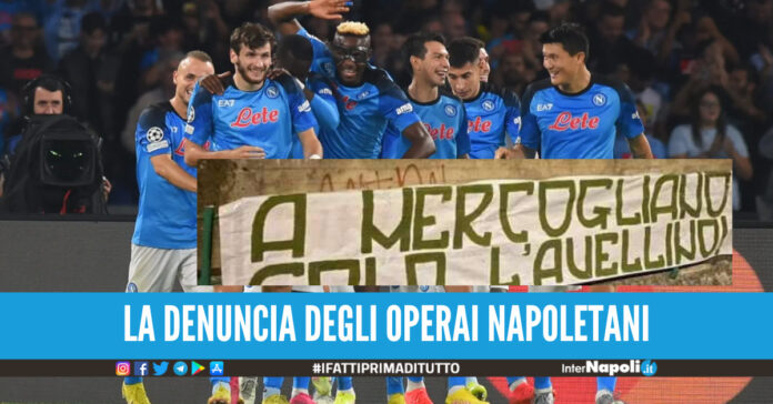 Foto striscione, tuttoavellino.it