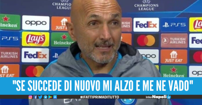 L'attacco di Spalletti ai tifosi del Napoli Martedì clima caldo o vado a casa