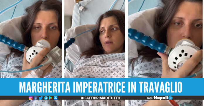 Mariagrazia Imperatrice in sala travaglio, l'influencer napoletana sta per diventare mamma