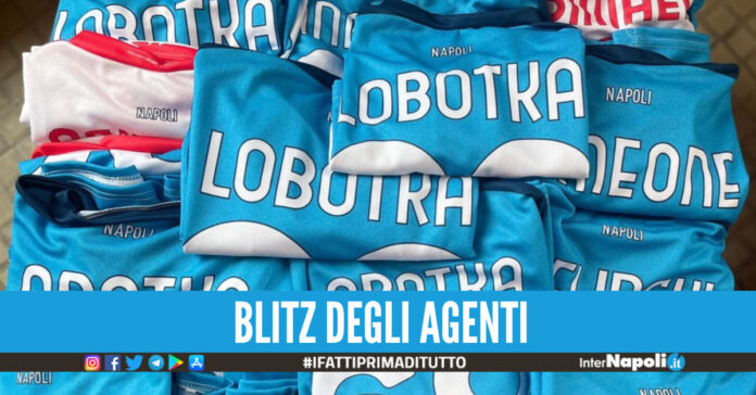 Sequestro maglie Napoli