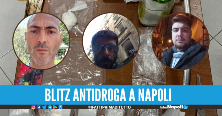 Blitz al Pallonetto di Santa Lucia, in tre finiscono in manette