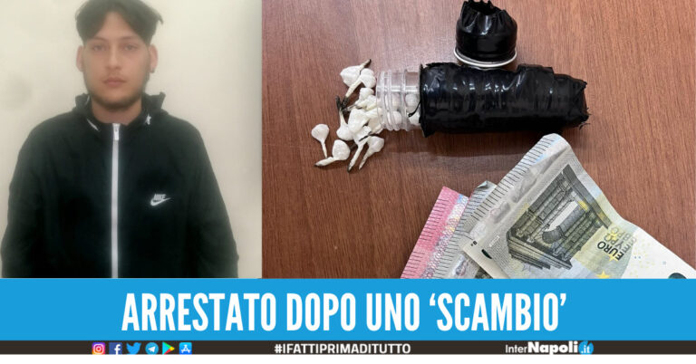Blitz a San Pietro a Patierno, arrestato: nascondeva cocaina
