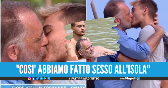 Alessandro Cecchi Paone e il fidanzato Simone Antolini