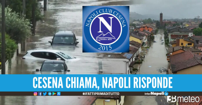 Alluvione in Emilia Romagna, il Napoli Club Cesena aiuta la popolazione