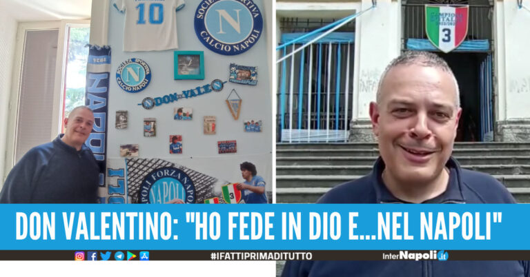 Chi è Don Valentino De Angelis, il parroco tifoso del Napoli: "Un giorno all'improvviso...ho la seconda fede"