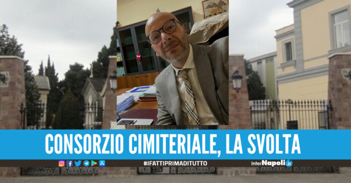 Consorzio cimiteriale intercomunale sconto sulle quote versate dai Comuni di Casoria, Arzano e Casavatore.