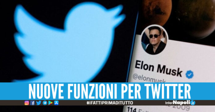 Musk elabora nuove funzioni per Twitter.