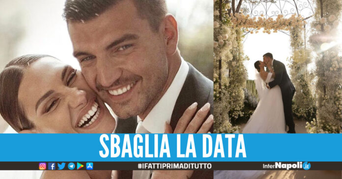 Beatrice Valli sbaglia la data dell'anniversario, Marco le fa una bellissima dedica