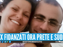 Paola e Angelo: Prima ex fidanzati ora rispettivamente prete e suora.