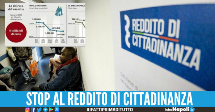 Reddito di cittadinanza: fuga dopo le strette, più di quattrocentomila famiglie perderanno il sostegno