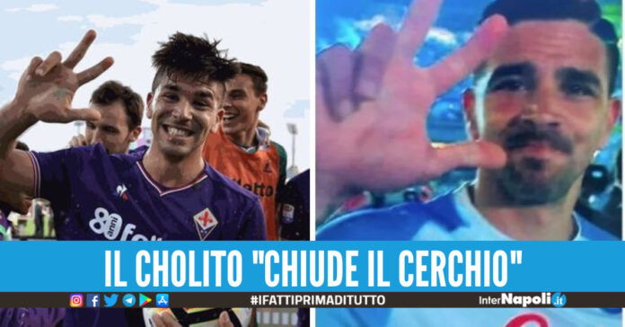 simeone napoli-fiorentina gesto