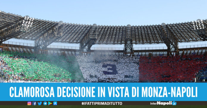 trasferta vietata napoli monza