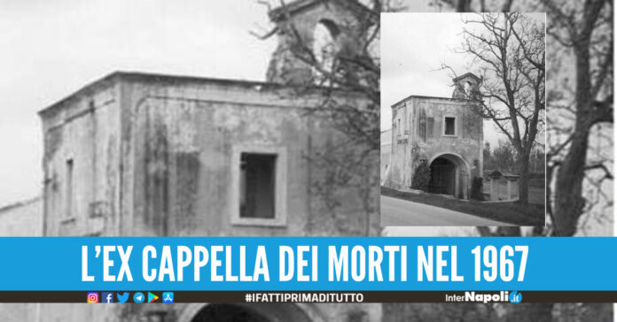 L’ex Cappella dei Morti nel 1967, così ristrutturata da Don Franco Russo e denominata ‘‘Oasi del Sacro Cuore’’.