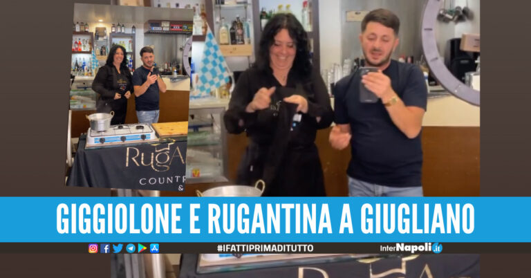 Rugantina Countryside & Kitchen e Gigi Pescheria a Giugliano, show cooking nel noto bar ‘Oro Nero’