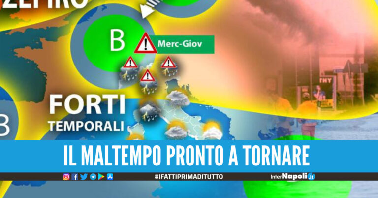 Sole e temperature estive, ma sarà solo una tregua: il maltempo sull’Italia non è finito