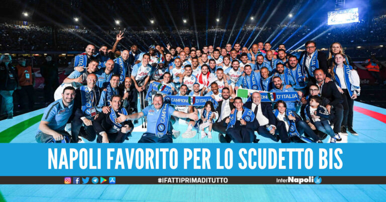 Quote scudetto 2023/2024, è già caccia al Napoli: partenopei favoriti davanti a Inter e Juve