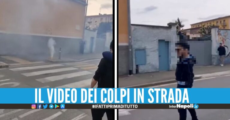 Non ha trattenuto l'entusiasmo della sua fede calcistica per il Napoli, domenica pomeriggio è sceso in strada nel quartiere Malpensata