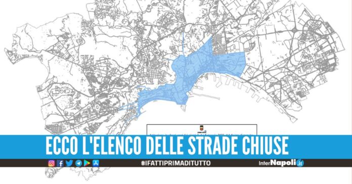 Festa scudetto, decisa della zona 'azzurra' di mercoledì e giovedì
