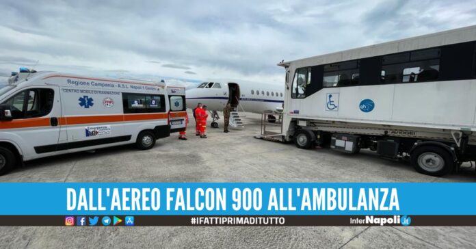 Volo salva-vita da Lamezia a Napoli, bimbo ricoverato al Santobono