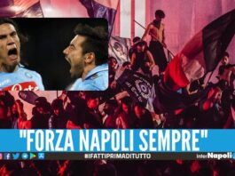 "Forza Napoli sempre", i post di Lavezzi e Cavani per lo Scudetto