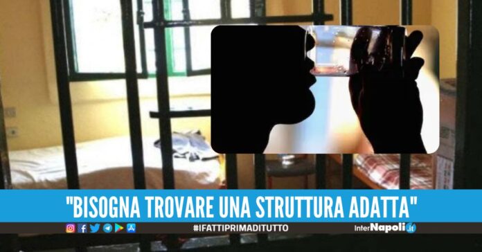 Paura nel carcere di Airola, giovane detenuto beve il detersivo