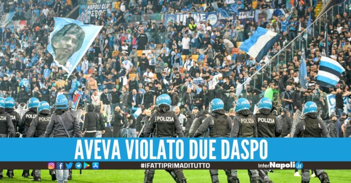 Scarcerato giovane ultras del Napoli dopo gli scontri alla Dacia Arena