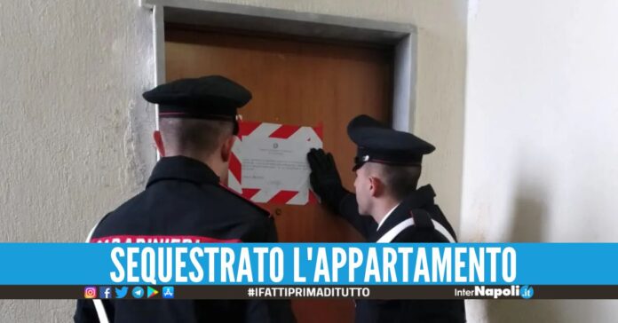 Coppia occupa abusivamente una casa nel rione 167 di Arzano