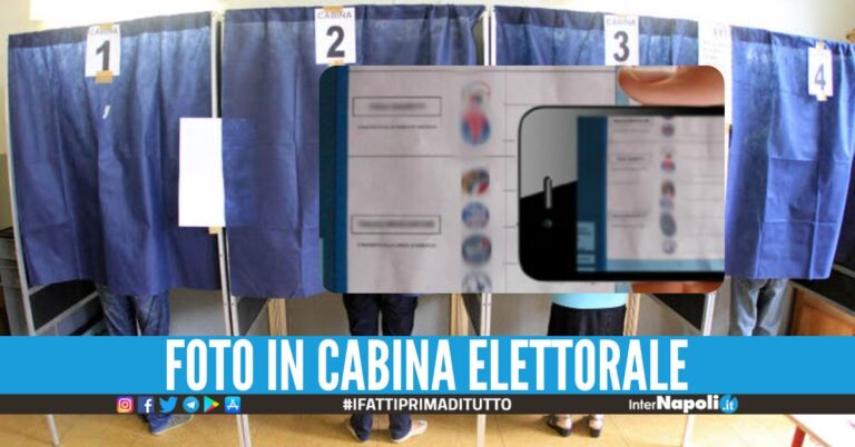 Fotografano la scheda elettorale, denunciati tra Pomigliano e Cicciano
