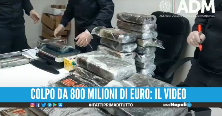 Sequestrate 3 tonnellate di cocaina purissima nel porto di Gioia Tauro