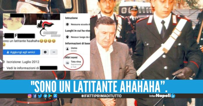 Si vantava su Facebook di essere come Totò Riina, latitante arrestato