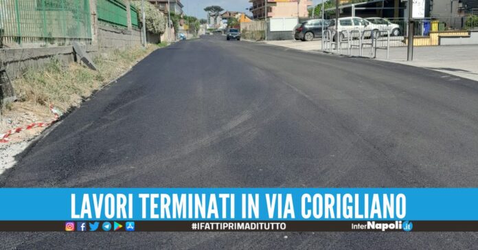 Riapre la 'strada di Candida', si sblocca il traffico tra Villaricca e Qualiano