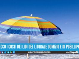 Caro spiagge in Campania, aumenti fino al 20% per lettini e ombrelloni