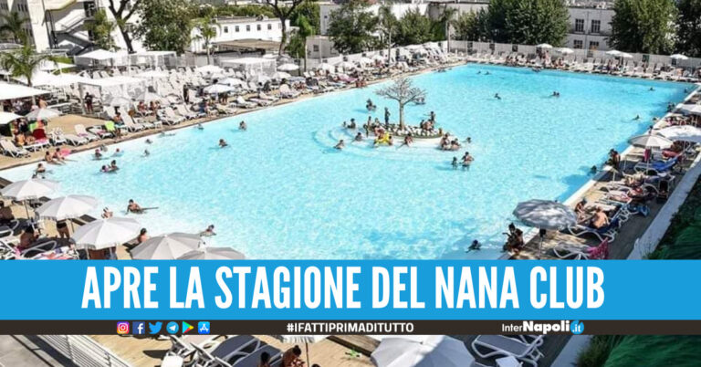 Riparte l'estate a Napoli, apre la bellissima piscina del Nana Club: tutte le info