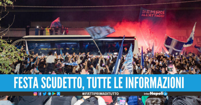 Festa Scudetto 4 giugno, 14 maxischermi a Napoli e provincia niente stop alle auto, il bus scoperto resta un miraggio