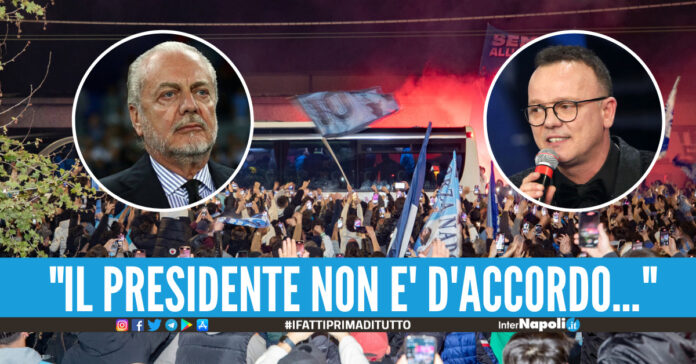 Festa Scudetto, Gigi D'Alessio Volevo farla con tutti artisti napoletani in piazza Plebiscito, Aurelio ha detto no