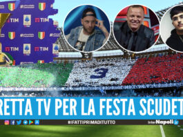 Festa Scudetto dopo Napoli-Sampdoria, diretta Tv sulla Rai e maxischermi in città