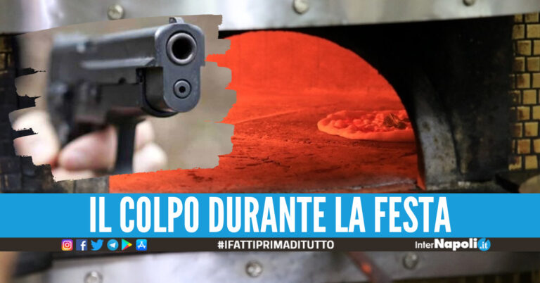 Rapina in pizzeria ad Acerra, in due armati di pistola fuggono con l’incasso