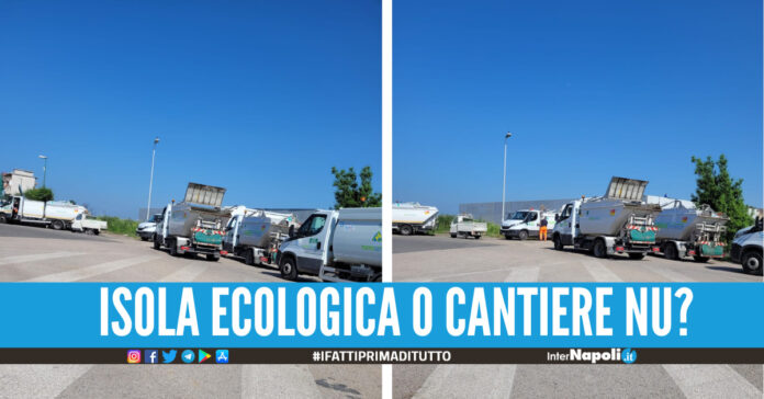 Giugliano. Isola ecologica o nuovo cantiere della nettezza urbana L'area di Campopannone tra puzza e disagi