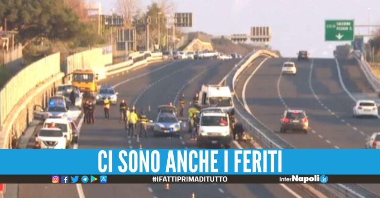 Incidente nel Napoletano, Antonio muore in autostrada