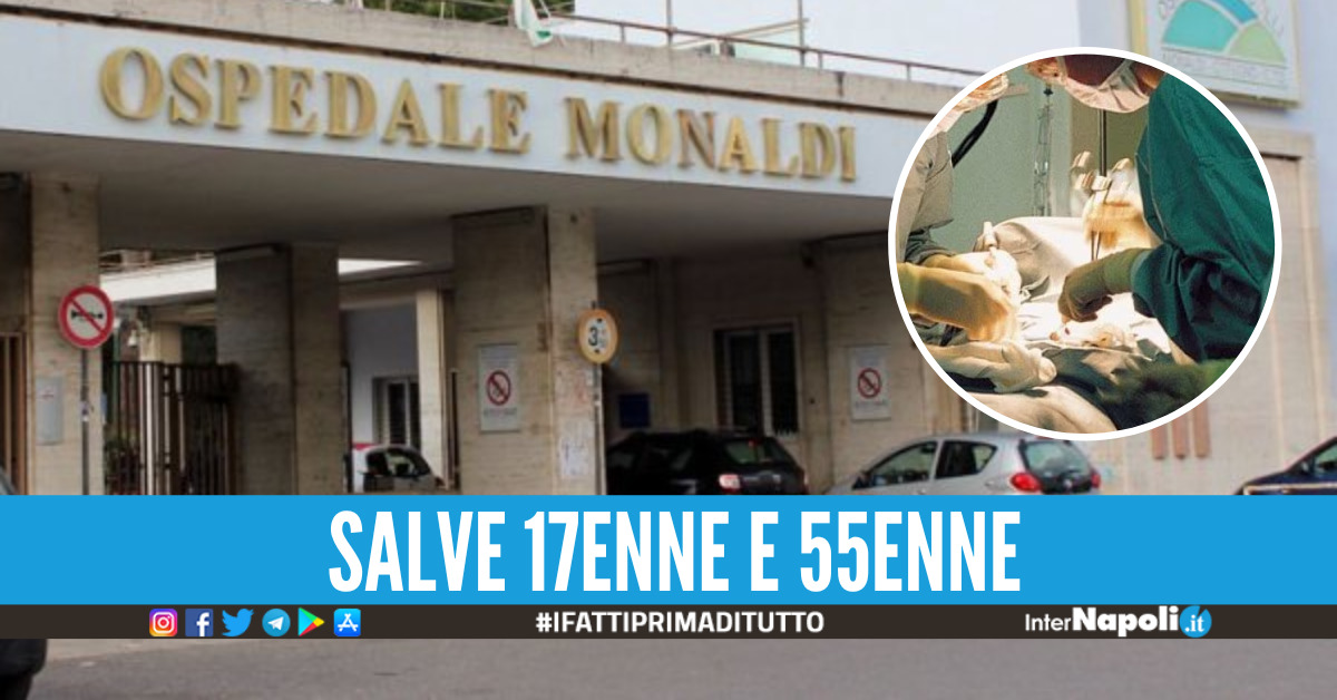 Due trapianti di cuore in 10 giorni al Monaldi, salvate due vite grazie ...